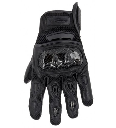 S-Line - Gants Moto été Cuir/Mesh