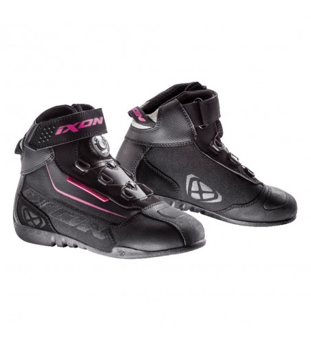 CHAUSSURE IXON  ASSAULT EVO L NOIR/FUSHIA 38