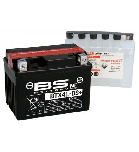 BATTERIE BS BTX4L-BS