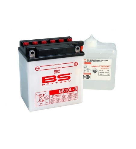 BATTERIE BS BATTERIE BB10L-B CONVENTIONNE