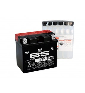 BATTERIE BS MF BTZ7S-BS SANS ENTRETIEN AVEC PACK ACIDE