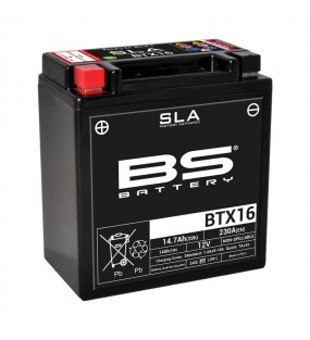 BATTERIE BS BTX 16 SLA ACTIVE EN USINE