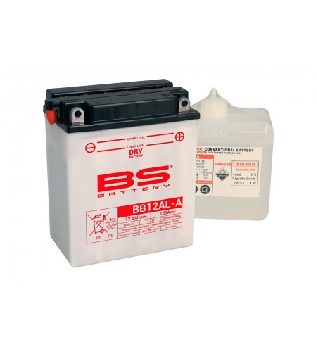 BATTERIE BS BATTERY BB12AL-A CONVENTIONN