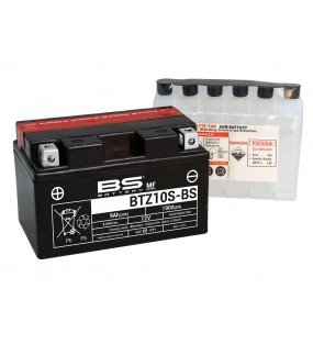 BATTERIE BS SANS ENTRETIEN BTZ10SBS AVEC PACK ACIDE