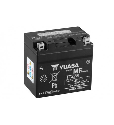 BATTERIE YUASA TTZ7S SANS ENTRETIEN