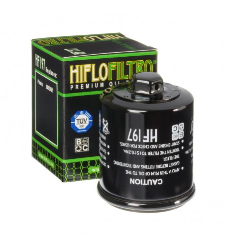 FILTRE A HUILE HF197 POUR POLARIS PHEONIX QUADRO