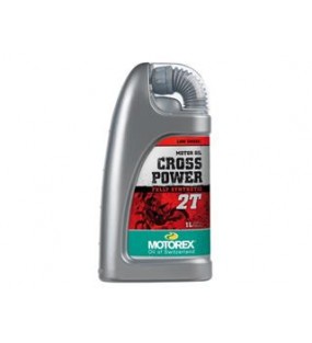 HUILE MOTOREX CROSS POWER 2T 100% synthétique 1L