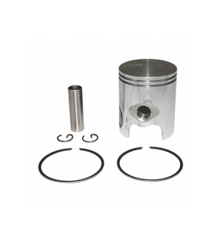 PISTON SCOOT ARTEK K2 AVEC 2 SEGMENTS POUR MBK 50 BOOSTER, OVETTO 2T STUNT YAMAHA 50 BWS NEOS 2T SLIDER APRILIA 50 SR