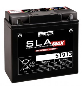 BATTERIE BS BATTERY 51913 SLA MAX SANS E