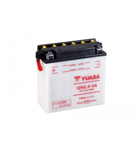 BATTERIE YUASA 12N5.5-4A CONVENTIONNELLE