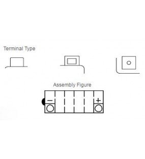 BATTERIE YUASA YB10LA2