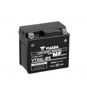 BATTERIE YUASA YTX5LBS