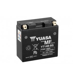 BATTERIE YUASA YT14B-BS SANS ENTRETIEN L