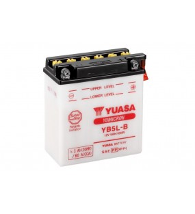 BATTERIE YUASA YB5L-B LIVRE SANS ACIDE