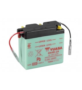 BATTERIE YUASA 6N4B-2A CONVENTIONNELLE