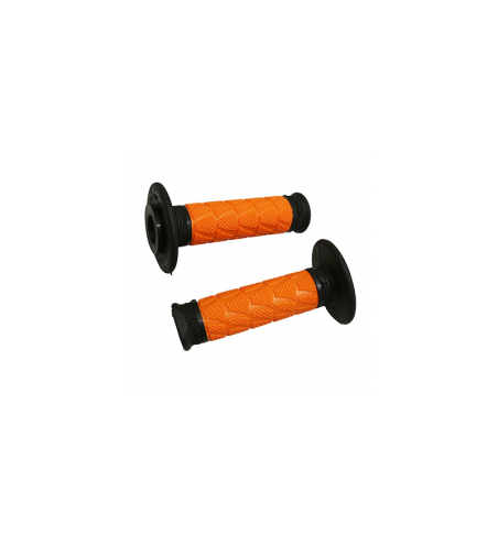 POIGNEE PROGRIP OFF ROAD 783 DOUBLE DENSITE BASE NOIR / ORANGE