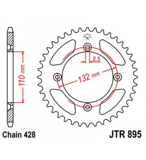 COURONNE ACIER 46 DENTS JTR895.46