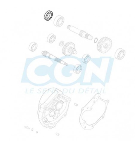 JOINT SPY ORIGINE PEUGEOT KISBEE 50 4 T DE 2010 à 2017