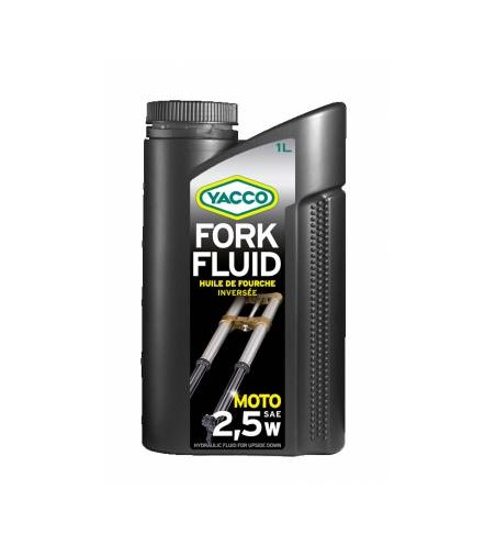 HUILE FOURCHE YACCO SAE 2.5 W FORK FLUID BIDON DE 1l