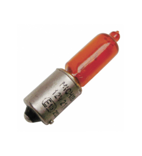 AMPOULE 12V 21W (H21W) CULOT BAX9S MINI LONG ERGOT DEPORTE ORANGE (x1)