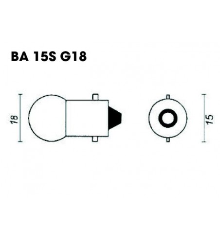 AMPOULE R5 12V 5W