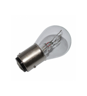 AMPOULE-LAMPE 6V 21/5W NORME P21-5W CULOT BAY15D BLANC (FEU