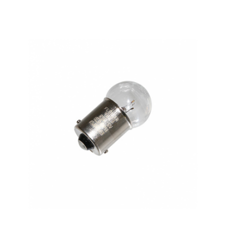 AMPOULE 6V 5W NORME R5W CULOT BA15S GRAISSEUR BLANC (X1)