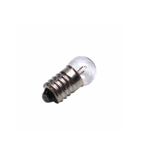 Ampoule E10 de phare arrière blanche 12V 5W a visser