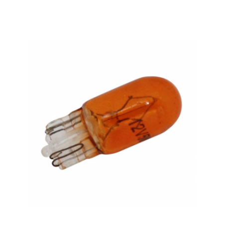 AMPOULE12V 5W NORME WY5W CULOT W2,1x9,5D WEDGE ORANGE