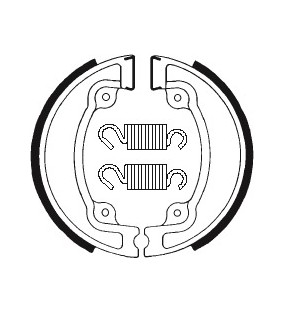 MACHOIRES DE FREIN TECNIUM BA041 HONDA CR125 250 1981