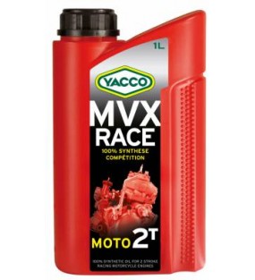 HUILE YACCO MVX RACE 2TEMPS 100%SYNTHESE BIDON DE