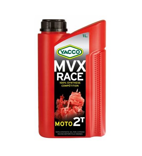 HUILE YACCO MVX RACE 2TEMPS 100%SYNTHESE BIDON DE