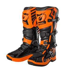 BOTTE MOTOCROSS ONEAL RMX ORANGE ET NOIR