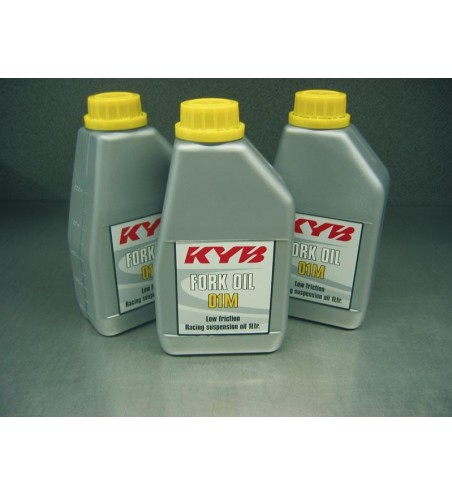 HUILE DE FOURCHE KYB  "01M"  1 LITRE