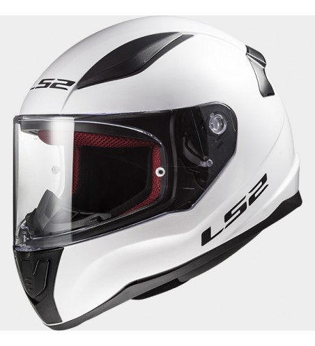 CASQUE LS2 FF353 RAPID SINGLE BLANC BRILLANT