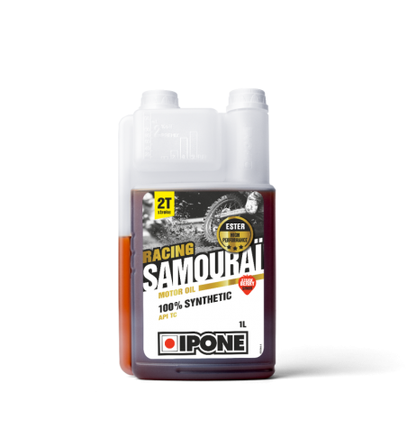 HUILE IPONE 100% synthetic SAMOURAI RACING SENTEUR FRAISE BIDON 1L