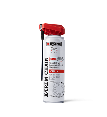 GRAISSE CHAINE MOTO ROUTE IPONE X-TREM CHAIN ROAD 250ML