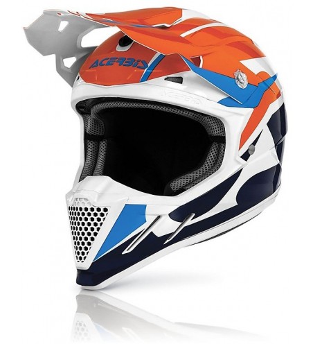 CASQUE ACERBIS CROSS JAUNE FLUO ORANGE TAILLE L