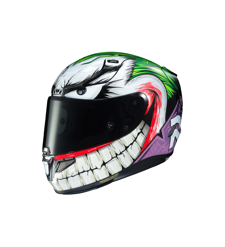 CASQUE HJC RPHA11 JOKER DC COMICS MC48 TAILLE M