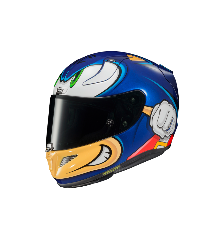 CASQUE HJC RPHA 11 SONIC SEGA MC2 TAILLE S