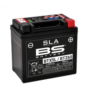 BATTERIE BS BTX5L-BS BTZ6S SLA ACTIVE USINE