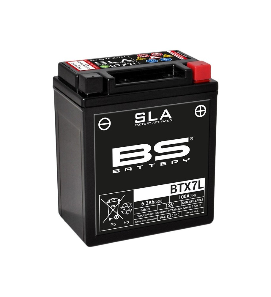 BATTERIE BS SLA BTX7L ACTIVEE USINE