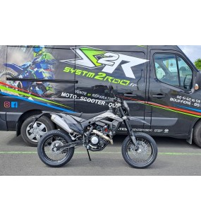 125 A BOITE SHERCO SM RS BLACKMOON GRIS E5 2023