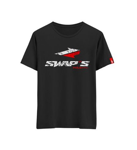 TEE SHIRT SWAPS NOIR TAILLE S