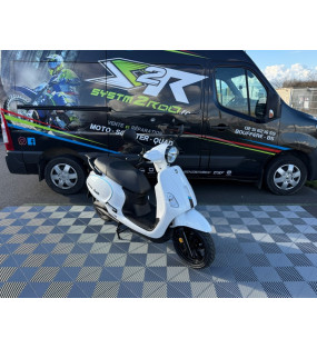 SCOOTER SYM E-FIDDLE ELECTRIQUE 50CC BLANC EURO5