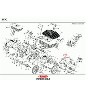 JOINT CARTER EMBRAYAGE MORINI 5 MX 2001