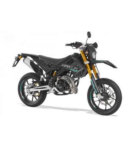 50 A BOITE RIEJU MRT PRO SM NOIR MAT / BLEU EURO5+