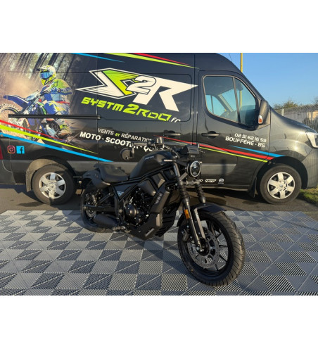 MOTO ZONTES ZT125-C CRUISER NOIR MATT E5+