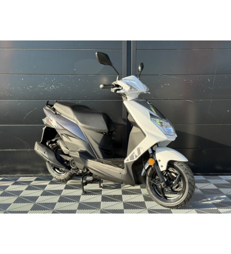 SCOOTER SYM ORBIT 3 50 4T E 5+ NEUF BLANC GRIS