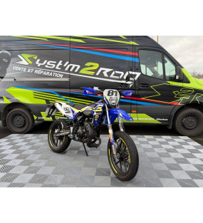 MOTO 50 A BOITE SHERCO OCCASION SM-R BLEU